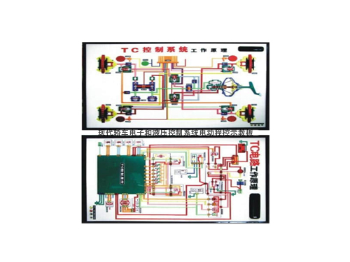 现代轿车电子和液压控制系统电动程控示教板