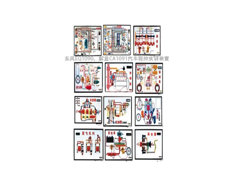 东风EQ1090、解放CA1091汽车程控实训装置