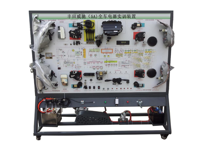 丰田威驰（5A)全车电器实训装置(图1)